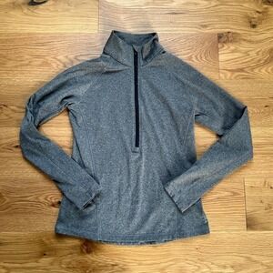Tesla Grey Half Zip Workout Jacket